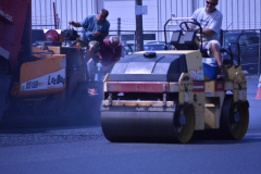 Paving-During