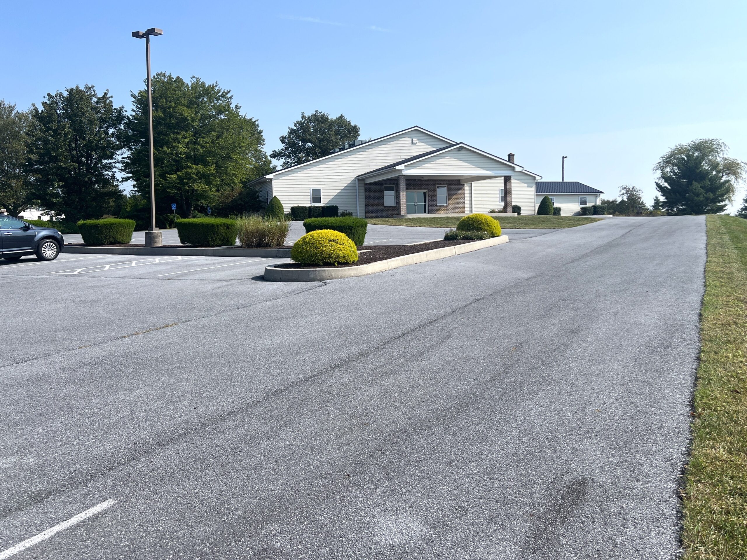 parking lot striping, line striping, crack sealing, commercial paving, Grantville, PA