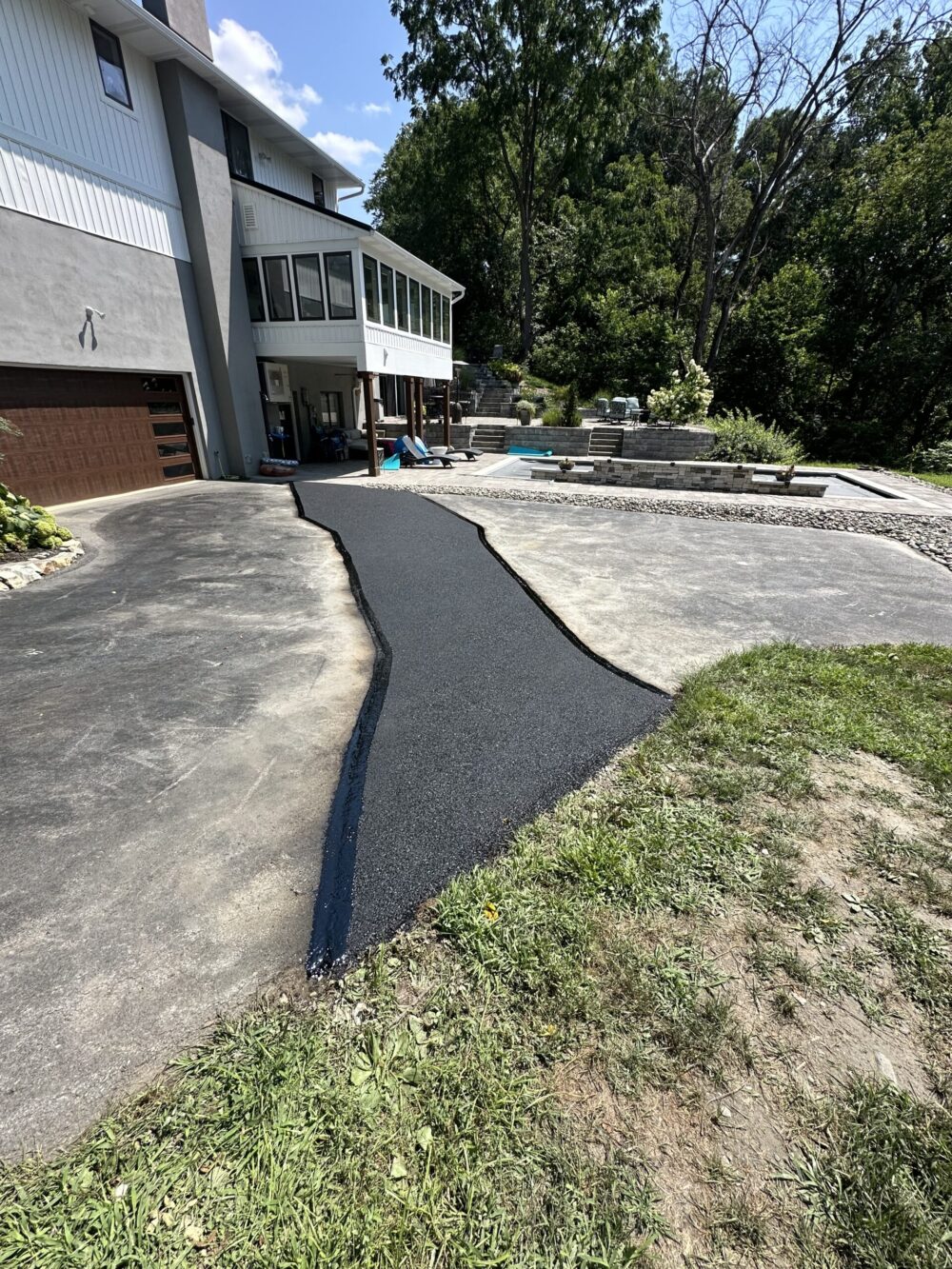 York, PA Driveway Makeover: A Fresh Start That Dries Fast