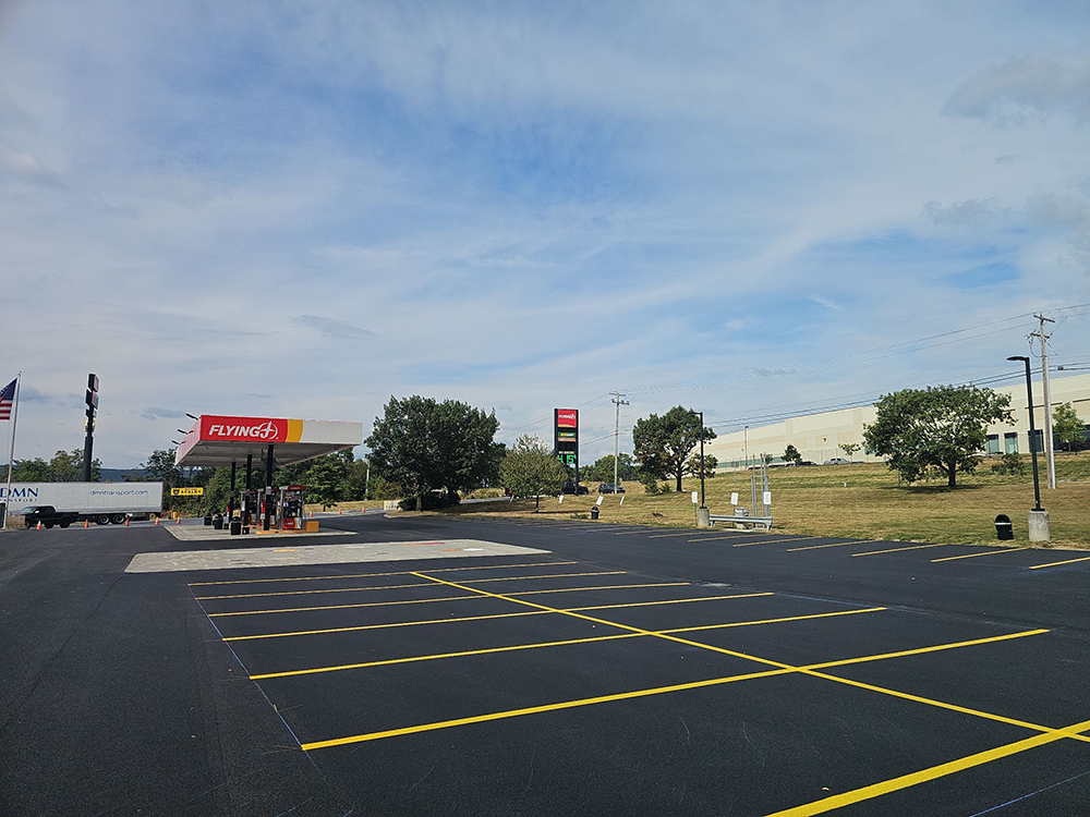 Keeping Lebanon’s Flying J Moving: A Smooth New Parking Lot Without Shutting Down