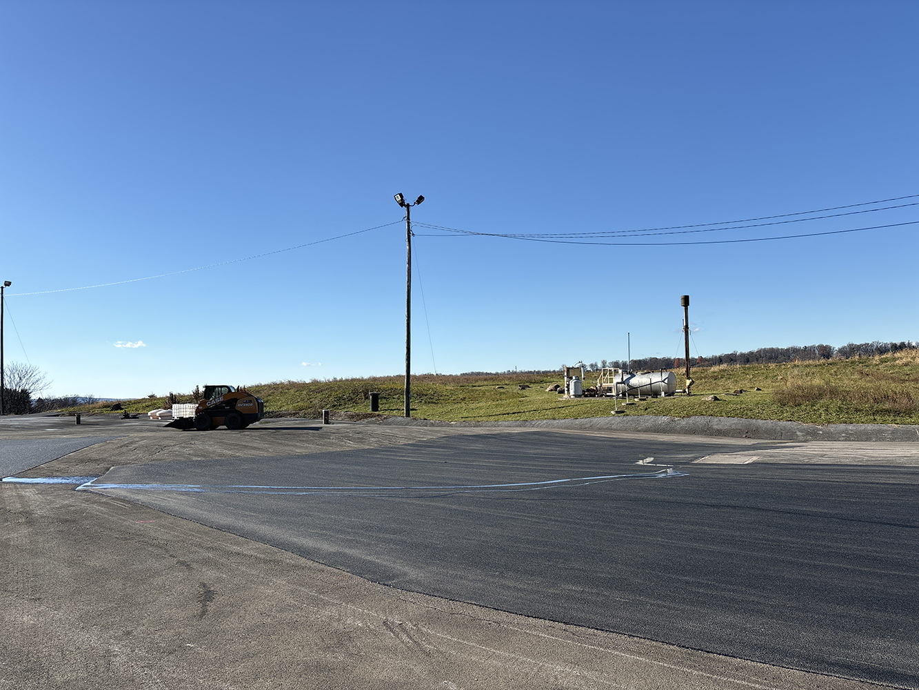 How Grading Turned an Asphalt Repair Into a Drainage Fix in Elizabethtown, PA