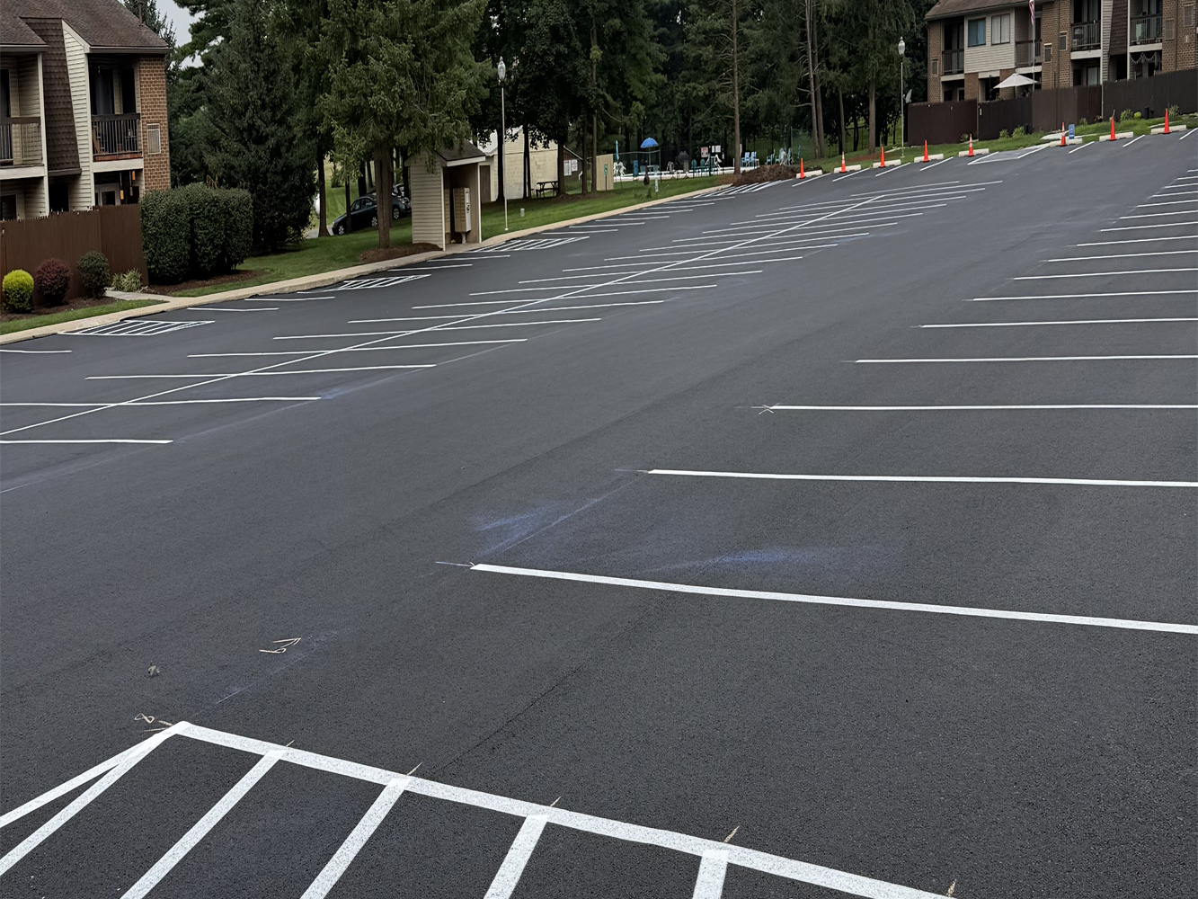 How We Reworked Four Parking Lots in Lancaster, PA for More Spaces and a Fresh Finish